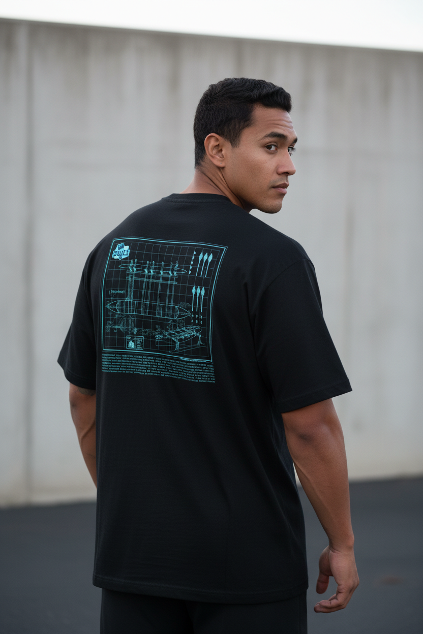 Vaka Blueprint Tee