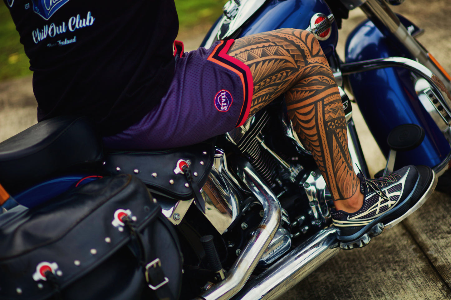 STYLL Basketball Shorts - Orange/Pink/Grey