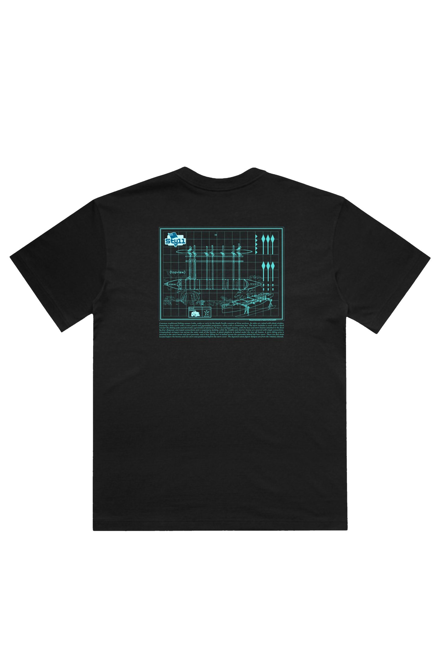 Vaka Blueprint Tee